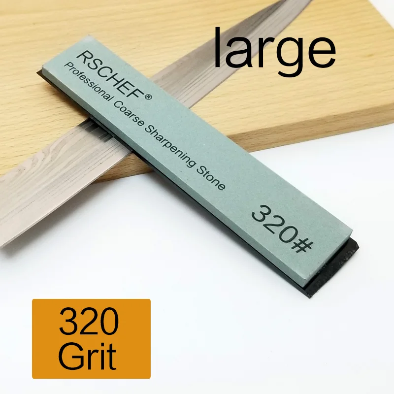 Точилка для кухни Abrader Grit Fix Angle Grind точильный камень точилка барный нож мокрый камень шлифовальные инструменты - Цвет: 320 grit large size