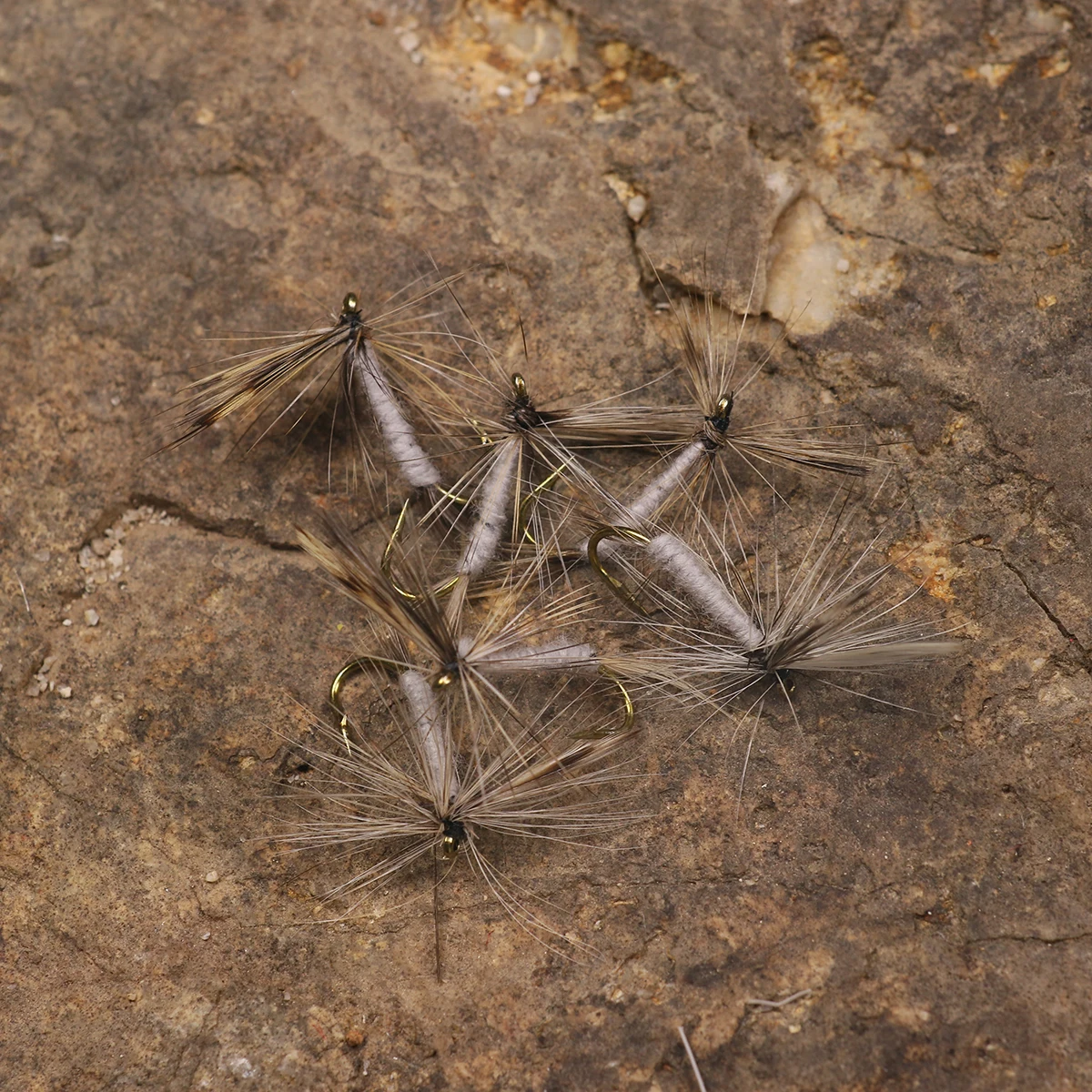 Wfireo 10 шт крючки для рыбалки ловли форели сухой крюк может Fly #10 искусственное