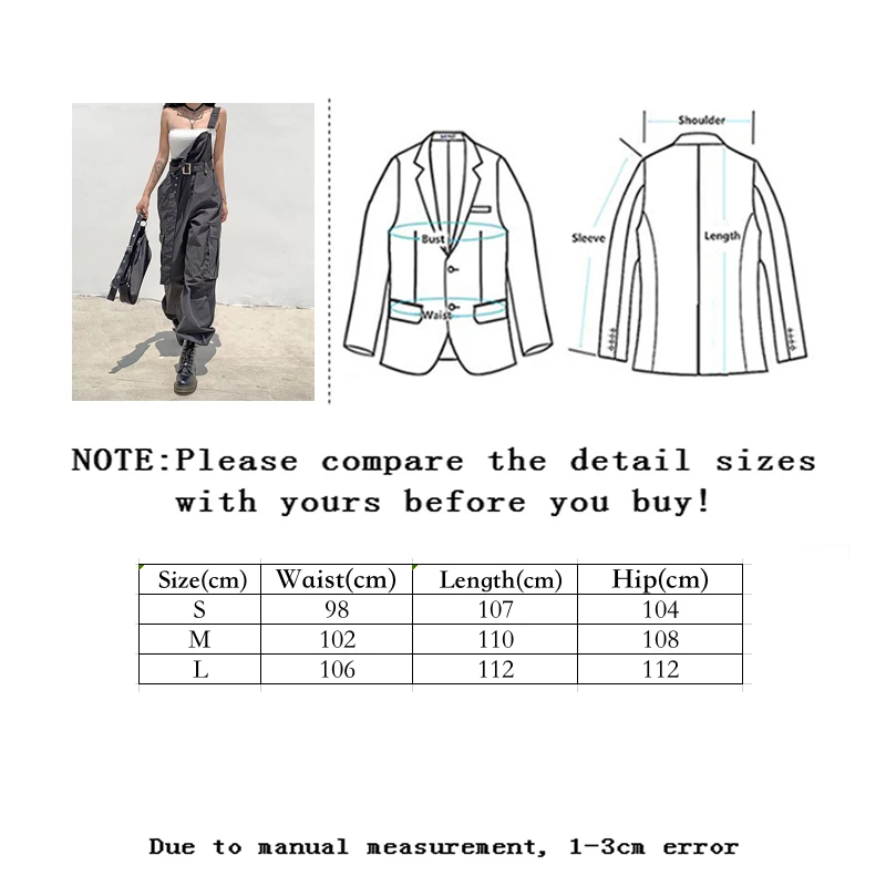 

2021 Spring Slim Casual Multiple Pockets Streetwear Straight Trousers Harajuku High Waist Overalls Woman Fashion Cargo Pants