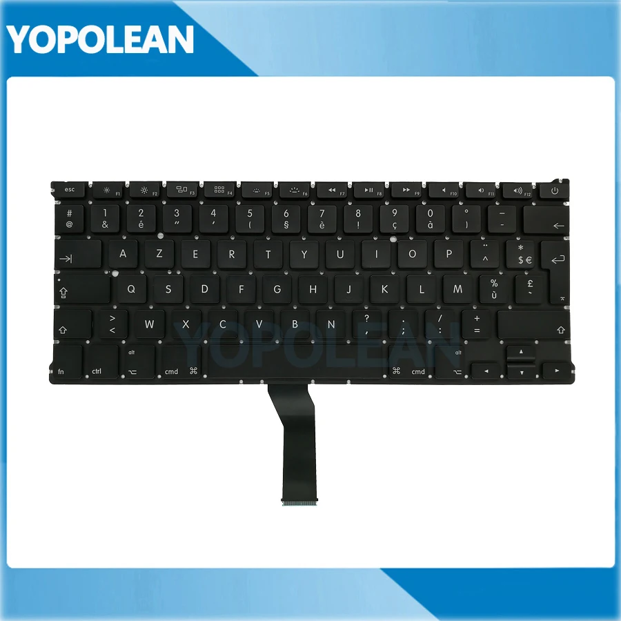 5 шт./лот новая Французская клавиатура для Macbook Air 13 &quotA1369 A1466 2011 2012 2013 2014 2015