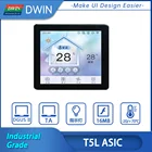 DWIN 4,0 дюймов WIFI термостат IPS TFT ЖК-дисплей 480*480 умный дом настенный HMI IOT Сенсорная панель проводной контроллер