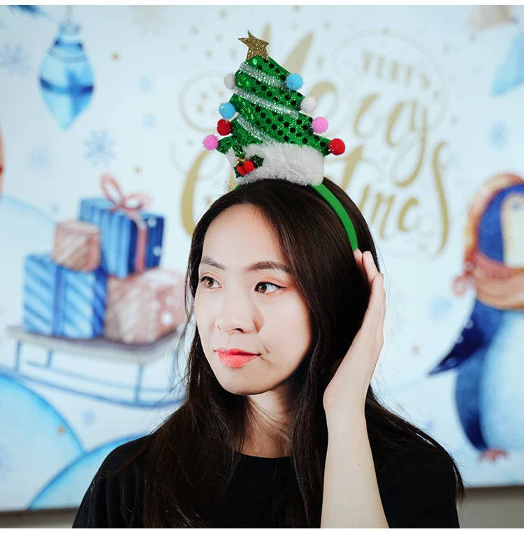 Рождественские аксессуары милые рождественские украшения Рождественская лента