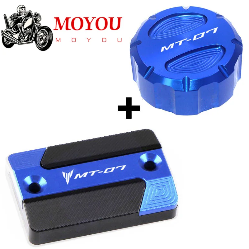 

Для мотоциклов Yamaha MT-07, MT 07, mt07, FZ07, 2014-2020, аксессуары для ЧПУ, крышки для переднего и заднего тормоза, сцепления, жидкости
