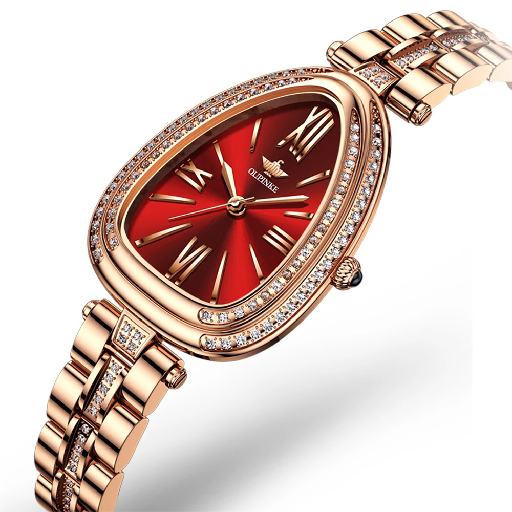 OUPINKE Luxury Women Mechanical Wristwatches Retro Fashion Sapphire Ladies Watch Waterproof Design Automatic Watches for Women enlarge