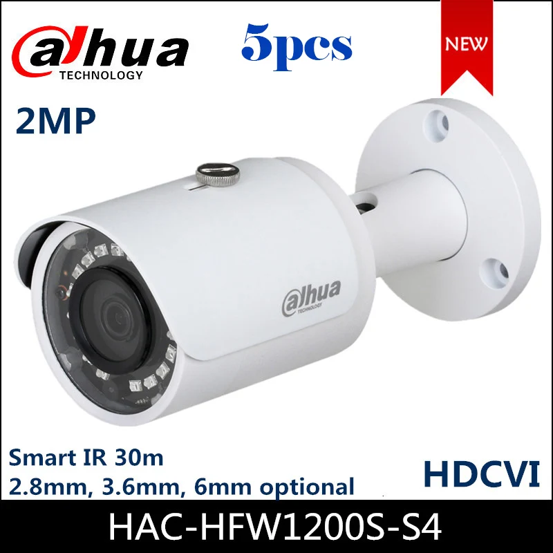 Dahua HAC HFW1200S S4 2MP Bullet CVI camera 1080P IR Range 30m Waterproof HDCVI DH S2|Камеры видеонаблюдения| |