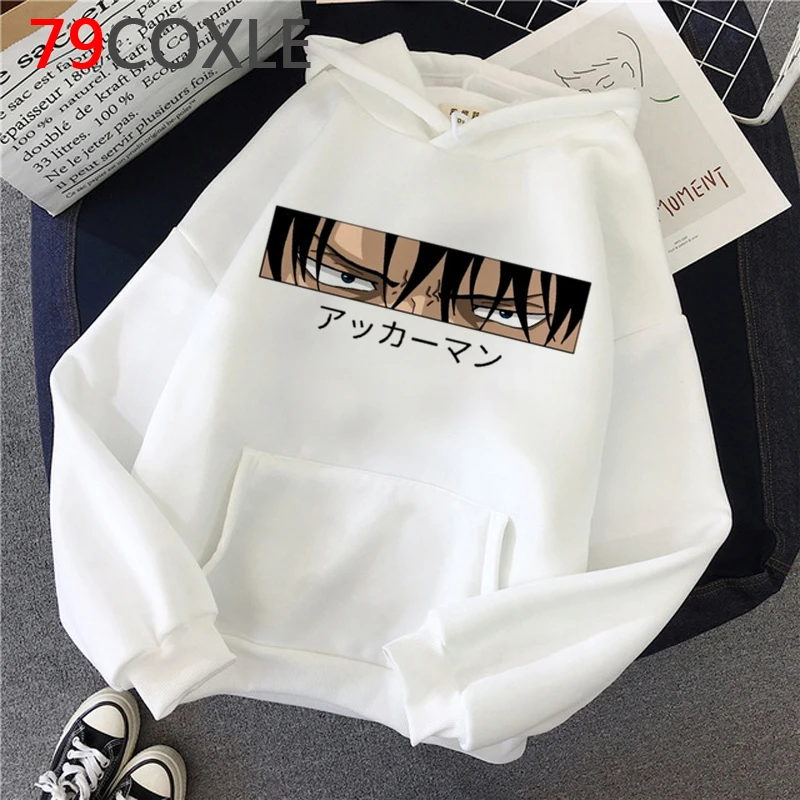 

Shingeki No Kyojin Attack on Titan hoodies women Korea streetwear anime graphic female pullover hoddies hip hop