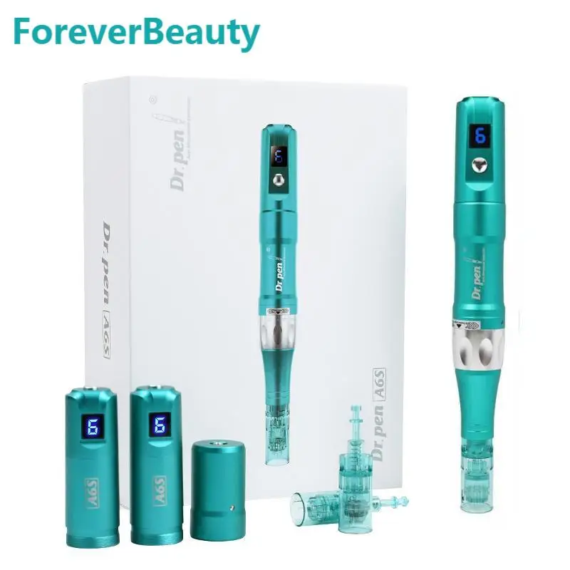 Dr. Pen Ultima A6S Professional Microneedling Derma Pen Cartridge Electric Wireless Micro Needle Skin Rejuvenation Care Tools