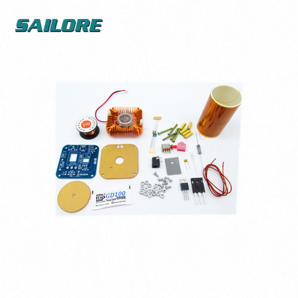 

Волшебная музыкальная вращающаяся катушка Тесла генерирует высокотемпературный плазменный аудиопорт высокого давления для MP3 мобильный т...