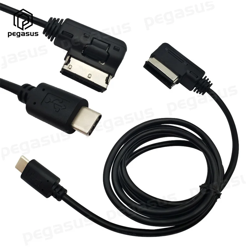 USB 3.1 Type C к медиа в AMI MDI зарядный кабель шнур для VW AUDI Q5 Q7 Macbook | Электроника