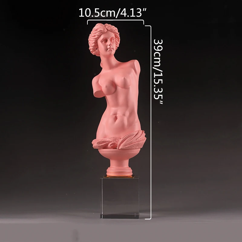 

European-Style Statue Venus Light Luxury Decoration Office Cabinet Desktop Wine Cabinet Home Decoration TV Cabinet Study Room