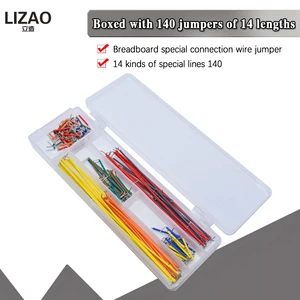 Комплект проводов U-образной формы для макетной платы Arduino Shield для raspberry pi, 140 шт.