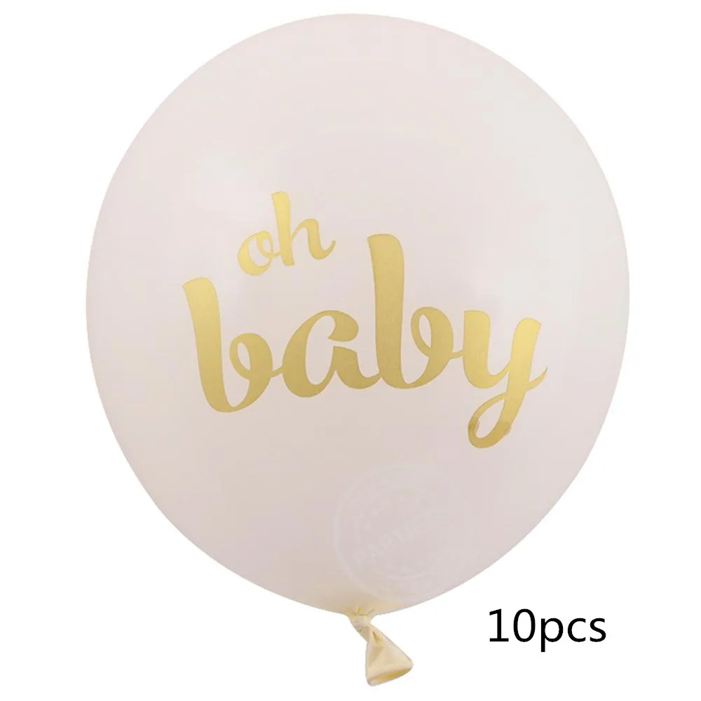 10 pcs b 12 дюймов конфетти шары круглый, из латекса золотые бумажные шарики разноцветные конфетти точки заполненные Прозрачные Шары для дня рождения - Цвет: 10 pcs b