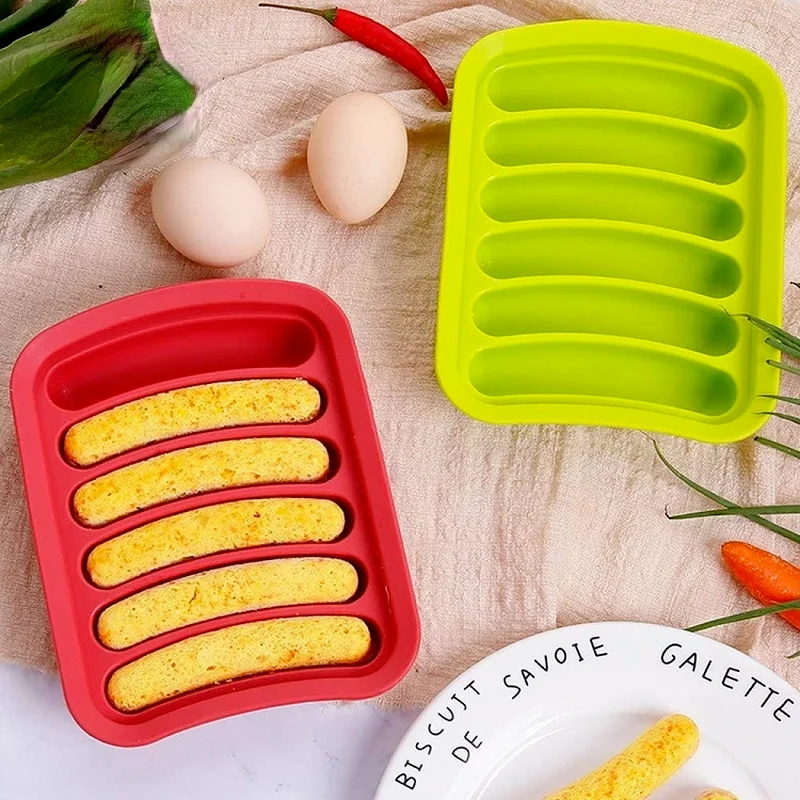 

Sausage Maker Silicone Mold DIY Hot Dog Handmade Ham Sausage Mould Kitchen Making and Refrigerated Hot Dog Tool