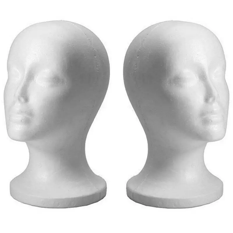 Женский пенополистирол манекен парик очки шапка Дисплей стенд популярная