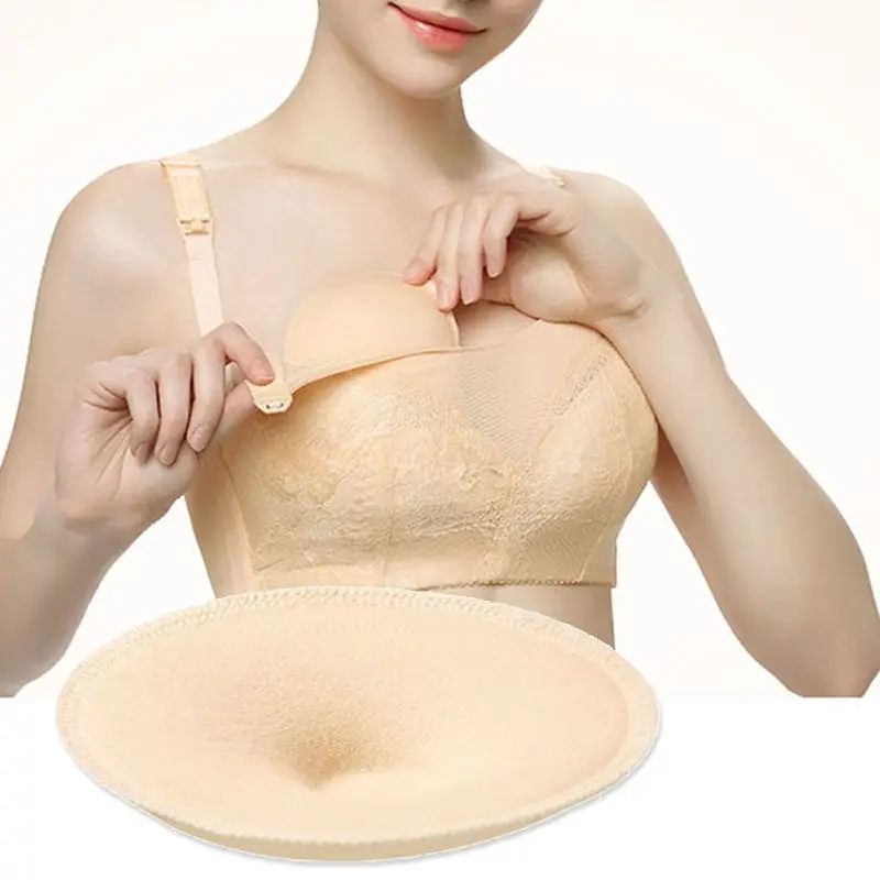 

8pcs Nursing Breast Pads Washable Breathable Maternity Feeding Bra Accessories