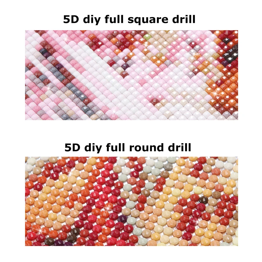 FATCAT 5d diy Diamond Painting Mount Fuji cherry tree Embroidery landscape Full Square Round Mosaic stickers AE538 | Дом и сад