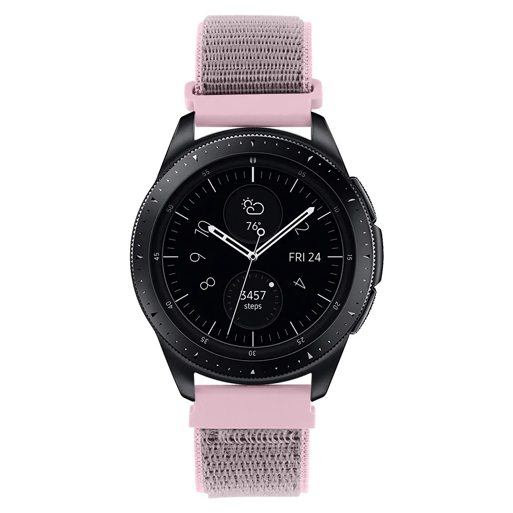 Тканевый дышащий ремешок для Samsung Galaxy 46 мм аксессуар умных часов Gear S3 22