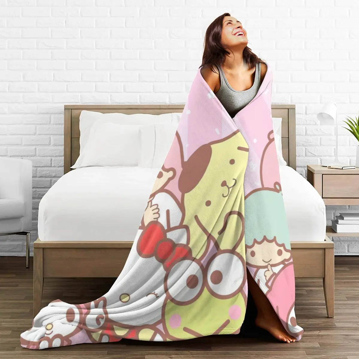 

Ultra Soft Sofa Blanket Cover Blanket Cartoon Cartoon Bedding Flannel plied Sofa Bedroom Decor for Children and Adults 278696296