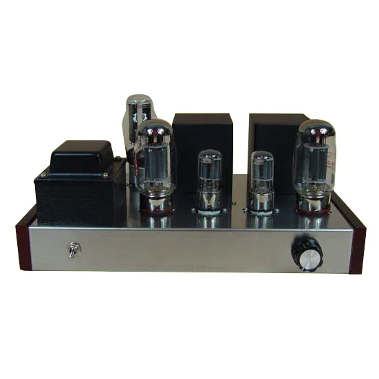Finished Amp Nobsound KT88 усилитель вакуумной трубки HiFi Одноконтурный усилитель мощности стерео 16 Вт+ 16 Вт - Цвет: Finished Amp