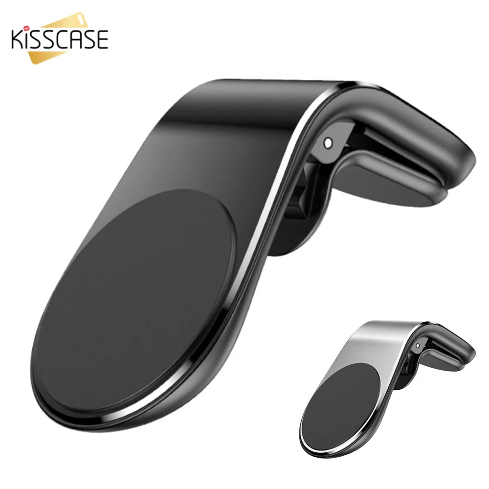 KISSCASE Универсальный магнитный автомобильный держатель для телефона на магните в