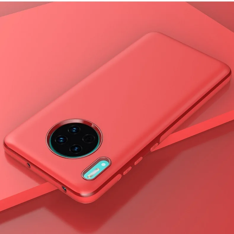 Магнитный автомобильный чехол-держатель для huawei mate 30 20 Pro, Мягкий ТПУ силиконовый Магнитный чехол для huawei P30 P20 LITE P30 P20 PRO с металлической пластиной