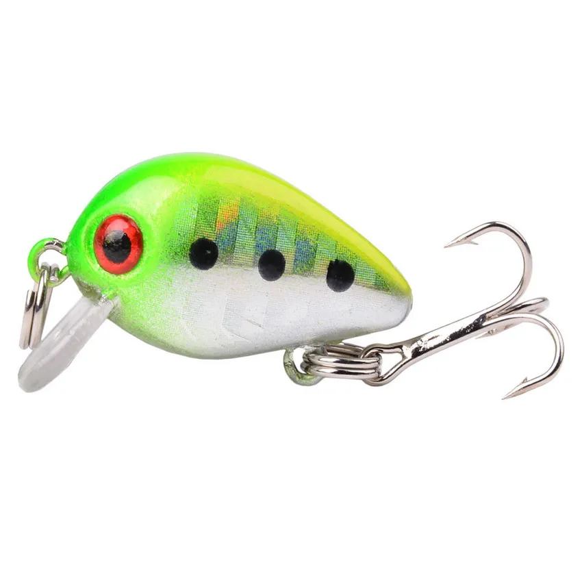 Aorace 30 мм 2 г Crazy воблеры мини Topwater Crankbait искусственные японские жесткие приманки Pesca плавающие рыболовные приманки бас Pesca - Цвет: FS0229 H