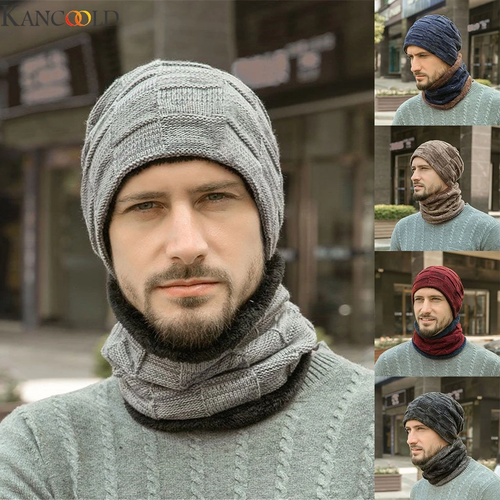 Плотная нагрудная маска ACCGLORY защита ушей Мужская зимняя шапка шарф на ветровом