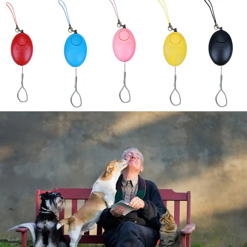 

Alarm 120dB Security Protect Alert Scream Alarm Keychain Personal Loud Child Safety Elder For Women Girl Emerg N8L9