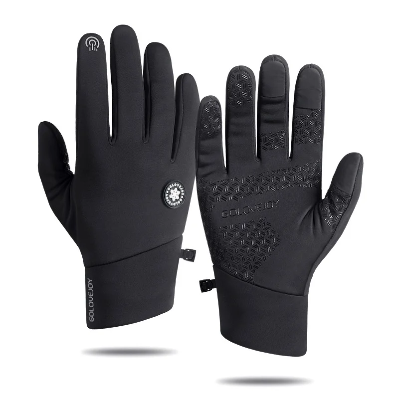

2021 New New Cycling Gloves Autumn Winter Men And Women Cycling Ski Warm Plush Touch Screen Outdoor Sports Windproof Gloves