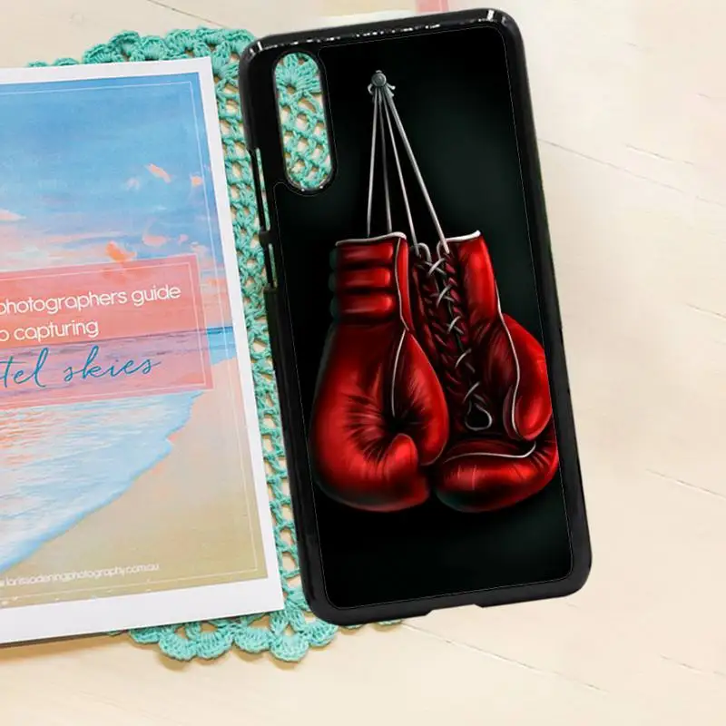 

Boxing Gloves Phone Case TPU+PC For iPhone X XR XS 11 12 mini Pro MAX 7 8 Plus