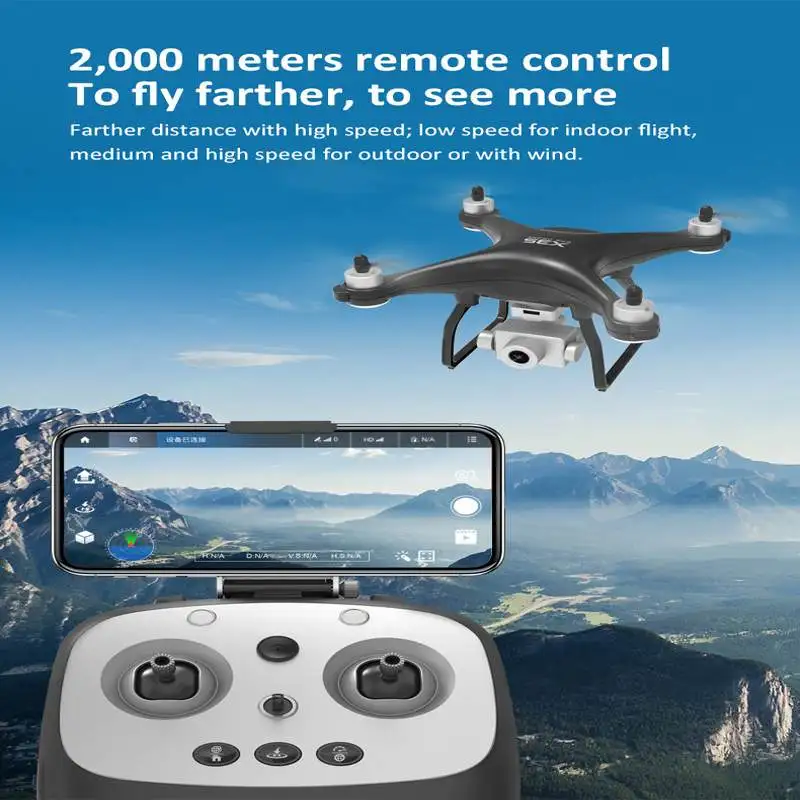 

X35 1KM 5G Wifi GPS Return With 3-Axis Gimbal 4K HD Camera 28mins Flight Time Image Transfer Brushless RC Quadcopter RTF