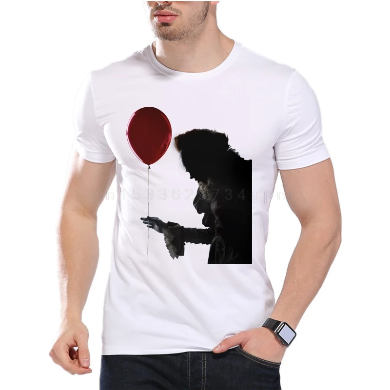 

Мужская футболка с принтом Стивена Кинга It из фильма «ужас культ»