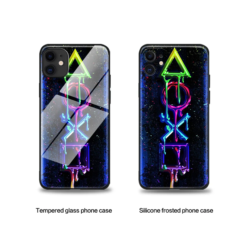 Ps game для iPhone SE 6 6s 7 8 plus x xr xs 11 12 Pro max mini чехлы телефонов из закаленного стекла мягкий