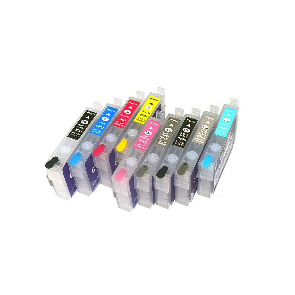 T0961 T0969 чернильный картридж для Epson Stylus photo R2880 с чипом автосброса|ink cartridge|ink cartridge for