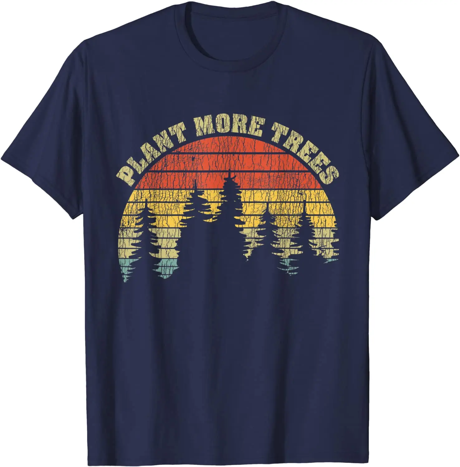 

Vintage Plant More Trees Save Our Climate Change Earth Day Men's T-Shirt