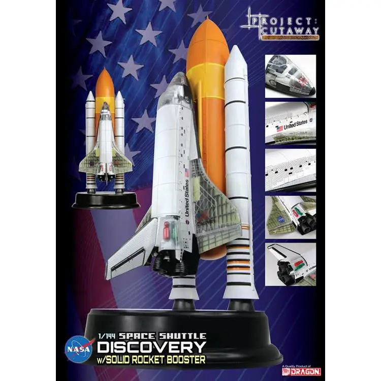 

Космический корабль Dragon 47403 1/144 с твердым ракетным ускорителем