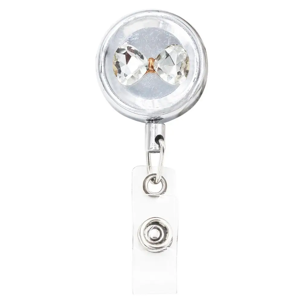 Выдвижной держатель Бейдж idclip с изображением животного цветка поцелуя 3 2 см