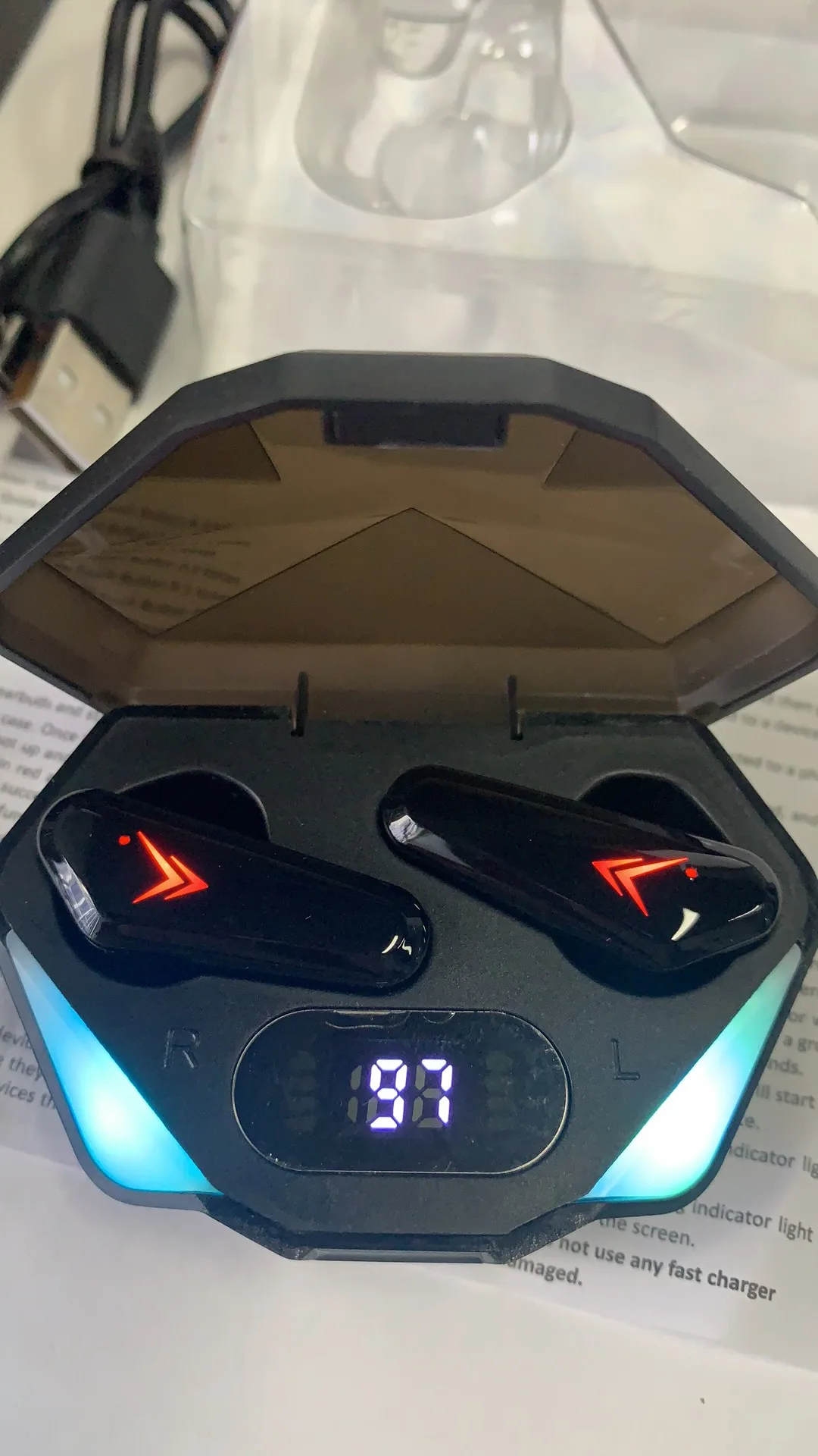 TWS-стереонаушники X15S с поддержкой Bluetooth 5 0 и зарядным футляром | Электроника