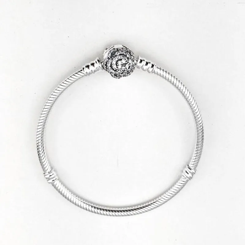 

Sterling Bracelet & Bangles For Women Fit DIY Charms Beads Original Jewelry Gift
