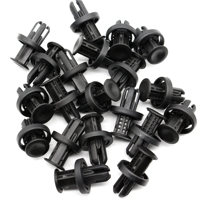 

AU05 -100Pcs Clips Retainer Fastener Screws Mountings Nut Clamp 91505-TM8-003 for Honda