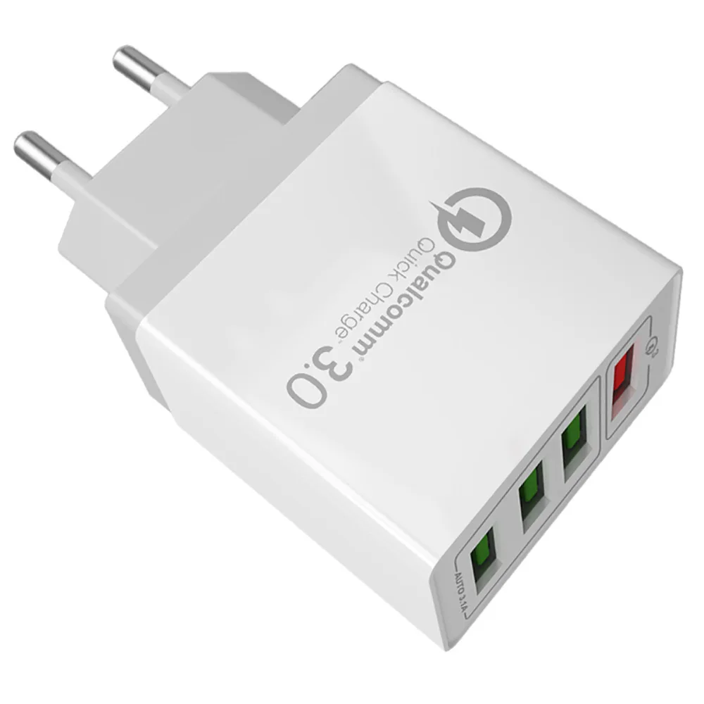 PINZHENG 4 USB порта быстрая зарядка 3 0 5 В а для телефона зарядное устройство iPhone samsung