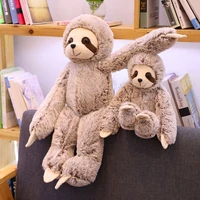 soft stuffed animal toys big cute cartoon sloth plush dolls birthday christmas gifts for kids