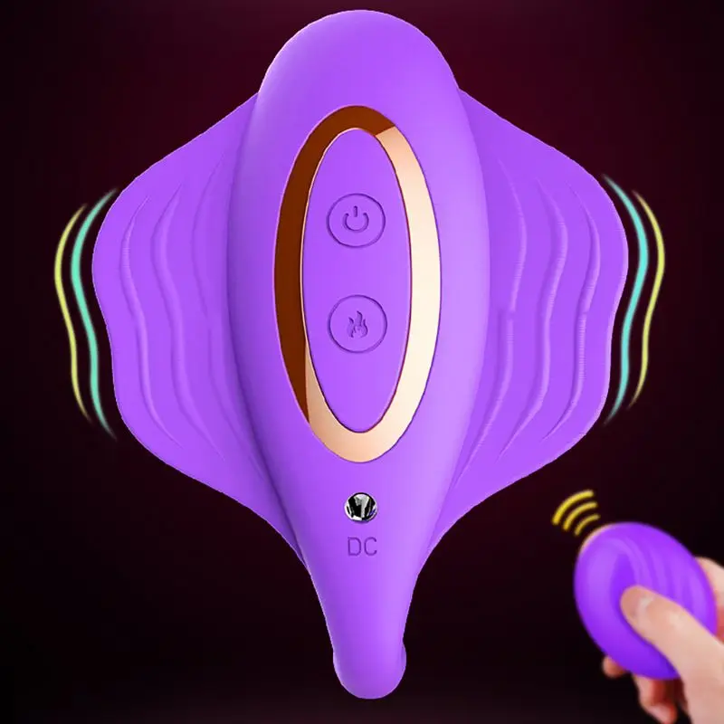 10 Speed Vibrators 2 Motors Remote Control Vaginal Orgasm Tool Smart Heating Vibrator Female Sex Toys for Women |