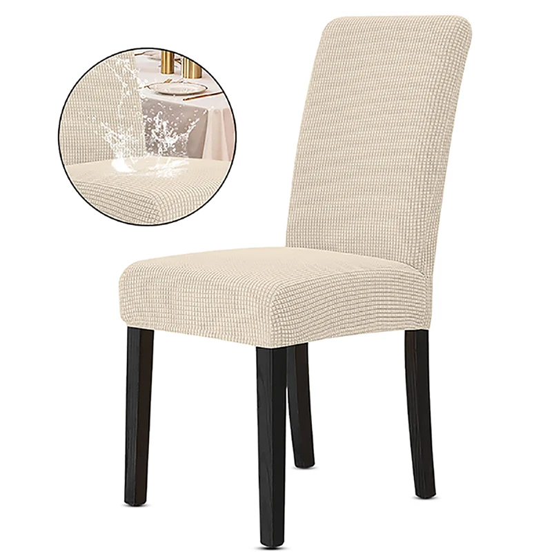 

Waterproof Elastic Chair Cover Elastic Chair Cover Removable Slide 1/2/4/6pcs