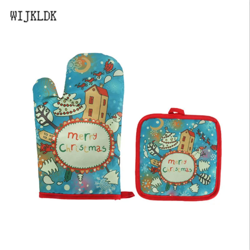 Рождественские перчатки коврик с Рождеством украшение для рождественские