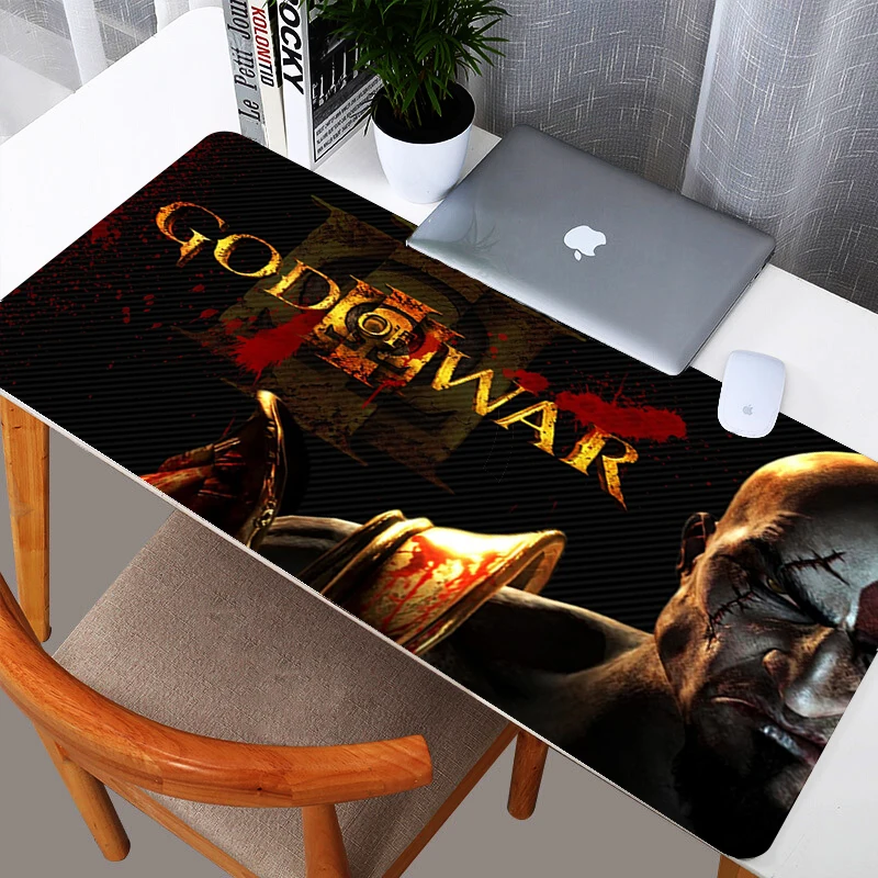 

Mousepad Gaming Mat God Of War HD Printing Design Large Extended Mousepad Many Size Gaming Mouse Pad For Keyboard Desk Office