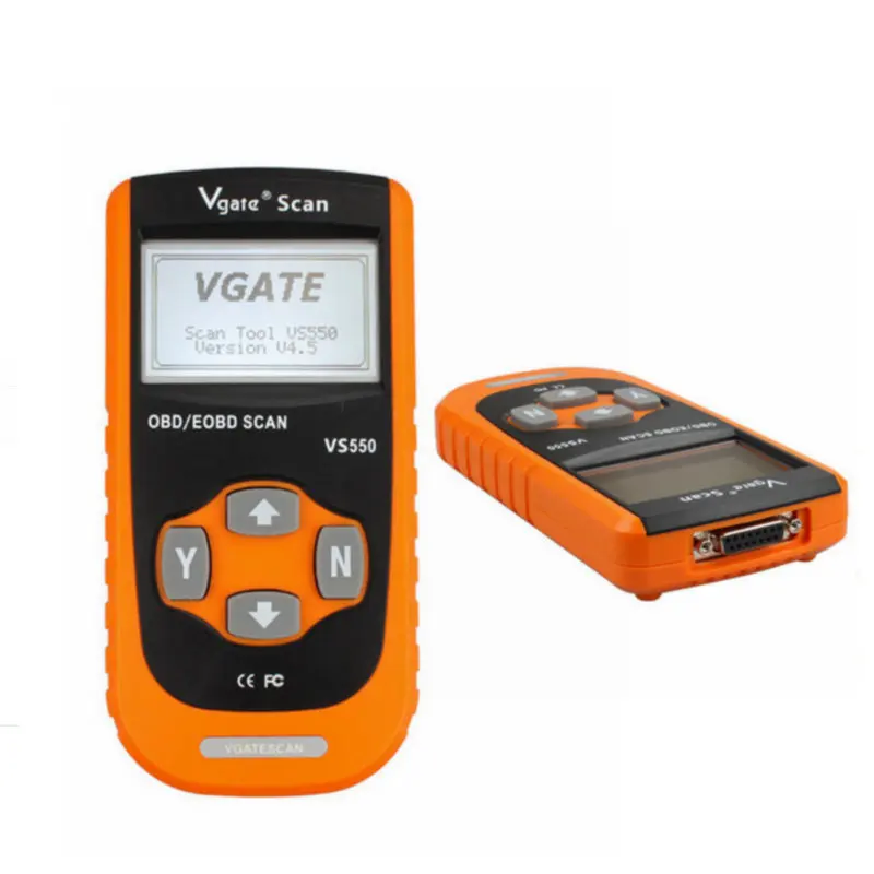 Фото Профессиональный автомобильный диагностический инструмент Vgate Maxiscan VS550 EOBD, сканирующий инструмент, автомобильный считыватель кодов OBD2 Escaner... №3