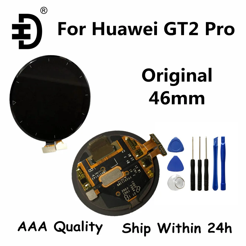 

Оригинальный AMOLED-экран для Huawei Watch GT 2 Pro, ЖК-дисплей, сенсорная панель, дигитайзер для Huawei Watch GT2 Pro, VID-B19 46 мм экран