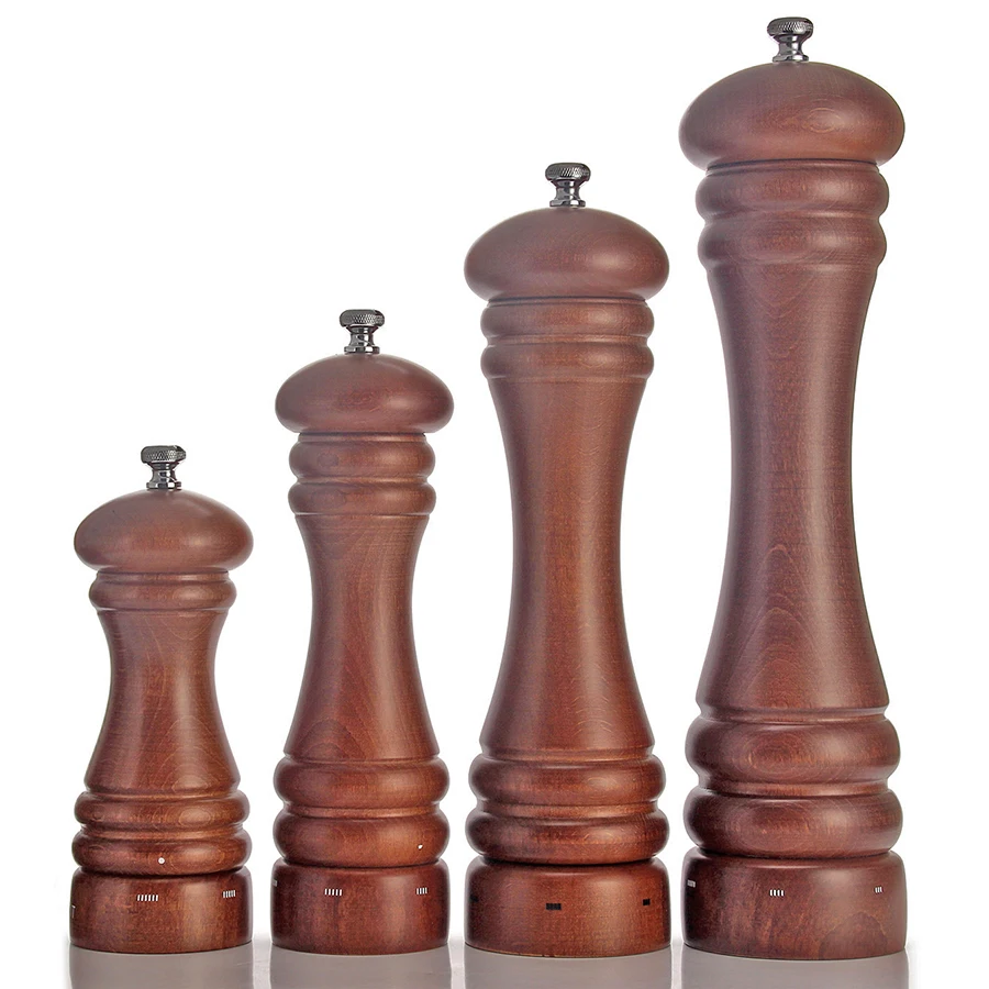 Leeseph перцемолка деревянная мельница включает прецизионный механизм|Мельницы| |