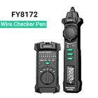 Кабель локальной сети, тестер проводов POE, цифровой ЖК-дисплей Cat5 Cat6, тестовый трекер телефонной сети, трекер проводов RJ45 RJ11, тонер, инструменты, детали FY8172